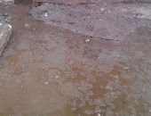 صور..مياه الصرف تغرق شوارع قرية صفانية فى محافظة المنيا
