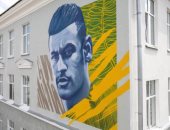 جرافيتى لنيمار على فندق معسكر البرازيل قبل مواجهة بلجيكا.. صور