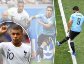 فرنسا فى المربع الذهبى بعد الفوز على أوروجواى 2-0
