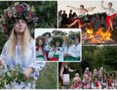 مهرجان "ايفانا كوبالا" جميلات أوكرانيا يقفزن فوق النيران
