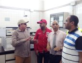  رئيس شركة الصرف بالإسكندرية يجرى جولات تفتيشية لمحطتى التنقية الشرقية والغربية