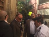 محافظ القاهرة يتفقد حريق مستشفى الحسين.. ويوجه باتخاذ اللازم