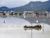 إجلاء آلاف الأشخاص بإقليم كاجوشيما اليابانى بسبب الأمطار الغزيرة