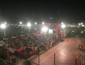 صور.. مباراة روسيا وكرواتيا تتسبب فى بطء الحركة المرورية على كوبرى أكتوبر