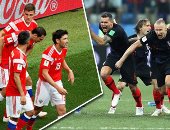 شاهد فى دقيقة.. روسيا تسعى لمواصلة الانتفاضة أمام كرواتيا فى كأس العالم