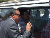 صور.. مدير أمن سوهاج يقود حملة مرورية بميادين المحافظة