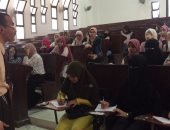 صور.. أساتذة جامعة العريش: لبينا نداء العودة لاستكمال أهم تيرم دراسى بالجامعة