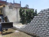 إزالة 14 حالة تعد على الأراضى الراعية بمركز جرجا بسوهاج