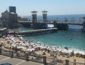 فيديو وصور.. إقبال كبير على شواطئ الإسكندرية وثبات سعر الدخول منذ 3 سنوات