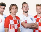 كأس العالم 2018.. 3 مواجهات فردية تحسم مباراة كرواتيا ضد إنجلترا