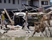 ارتفاع عدد ضحايا الفيضانات فى اليابان لنحو 200 شخص وفقدان العشرات 