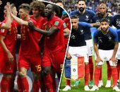 شاهد فى دقيقة.. فرنسا تصارع بلجيكا على تذكرة نهائى كأس العالم