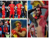 صدمة جماهير بلجيكا بعد الهزيمة أمام فرنسا ببطولة كأس العالم