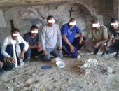 صور.. الداخلية: اكتشاف مدينة أثرية بالمنيا بها عشرات القطع النادرة