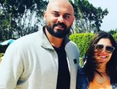 منة فضالى تحتفل بعيد ميلاد أحمد صلاح حسنى على طريقتها الخاصة