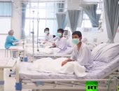 شاهد.. أول فيديو لأطفال الكهف أثناء تلقيهم العلاج بمستشفى فى تايلاند
