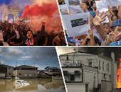 صور.. العالم هذا الصباح.. طلاب تايلاند أمام مستشفى أطفال الكهف للتضامن معهم.. سقوط مصابين فى انفجار بأمريكا.. ارتفاع حصيلة ضحايا أمطار اليابان إلى 179 شخصا.. وإصابة 27 مشجعا لكرة القدم فى تدافع باحتفالات فرنسا