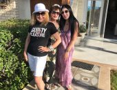 نادية الجندى ولبلبة تنشران صورا من إجازة الصيف فى الساحل الشمالى