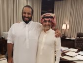 الوليد بن طلال يلتقى الأمير محمد بن سلمان: تشرفت بالاجتماع مع أخى سمو ولى العهد 