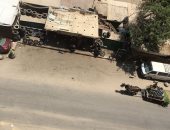 قارئ يشكو من انتشار الورش والأكشاك بشارع ترعة الزمر بأرض اللواء