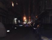 الظلام يخيم على شارع عمرو بن العاص بميامى الإسكندرية والأهالى يطالبون بإنارته