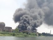 قارئ يشارك صحافة المواطن بصور تصاعد الدخان بكثافة بقرية باسوس بالقليوبية