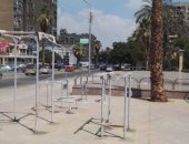 محافظة القاهرة:أدوات رياضية بجوار موقف دراجات الميرلاند للتشجيع على الرياضة