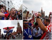 جماهير فرنسا وكرواتيا تغزو موسكو قبل نهائى كأس العالم