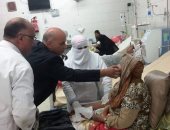 صور ..وكيل وزارة الصحة بالإسكندرية يتفقد أعمال تطوير مستشفى العامرية العام