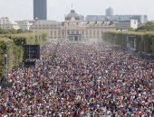 فيديو.. باريس تهتز بهدف فرنسا ضد كرواتيا