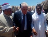 فيديو وصور.. محافظ جنوب سيناء يلتقى بعواقل ومشايخ أبو رديس وأبو زنيمة