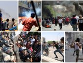 قتلى وجرحى فى مصادمات بين محتجين والشرطة العراقية