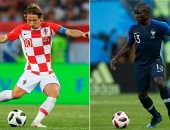 3 مواجهات ثنائية قد تحسم نهائى كأس العالم 2018 بين فرنسا وكرواتيا