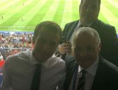 أبوريدة يهنئ الرئيس الفرنسى بلقب المونديال