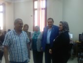 فيديو وصور.. 140 طالبا وطالبة سجلوا رغباتهم فى أول أيام التنسيق فى كفر الشيخ