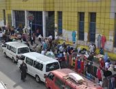 شكوى من موقف عشوائى لسائقى الأجرة بمحطة مترو كلية الزراعة بشبرا الخيمة