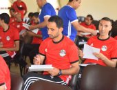 صور.. إجراء اختبارات القانون والفيديو تست للحكام