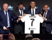 تقديم كريستيانو رونالدو لاعبا جديدا فى يوفنتوس.. فيديو وصور