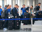 صور..منتخب كرواتيا يغادر روسيا بعد خسارته فى نهائى كأس العالم