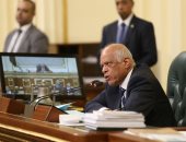 صور.. تعرف على سر غضب على عبد العال أثناء التصويت على قانون معاش الوزراء