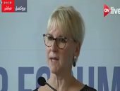 فيديو.. خارجية السويد: سندعم الصومال بشكل مضاعف وخصصنا 300 مليون يورو لها