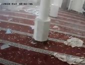 فيديو.. طائرات الاحتلال الإسرائيلى تقصف مسجدا بغزة