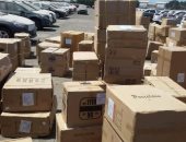 جمارك الإسكندرية تحبط محاولتى تلاعب فى المنشأ للتهرب من الرسوم .. صور