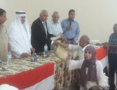 رئيس مدينة بئر العبد يكرم أوئل الثانوية بشمال سيناء