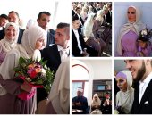  حفل زفاف جماعى لـ 60 عروساً فى البوسنة والهرسك