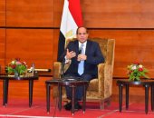 الرئاسة:" السيسى أكد لقادة الرأى بالخرطوم أن أمن السودان جزء من أمن مصر "