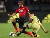 شاهد.. ماتا ينقذ مانشستر يونايتد من الهزيمة أمام كلوب أمريكا