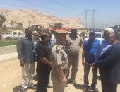 مدير أمن سوهاج يترأس حملة لإزالة التعديات على 93 فدانا بالجبل الغربى