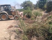 إزالة 40 حالة تعد على أملاك الدولة بمدن وقرى محافظة القليوبية