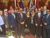 صور.. محافظ البحيرة تضع حجر أساس إنشاء كلية الطب والمستشفى الجامعى بدمنهور